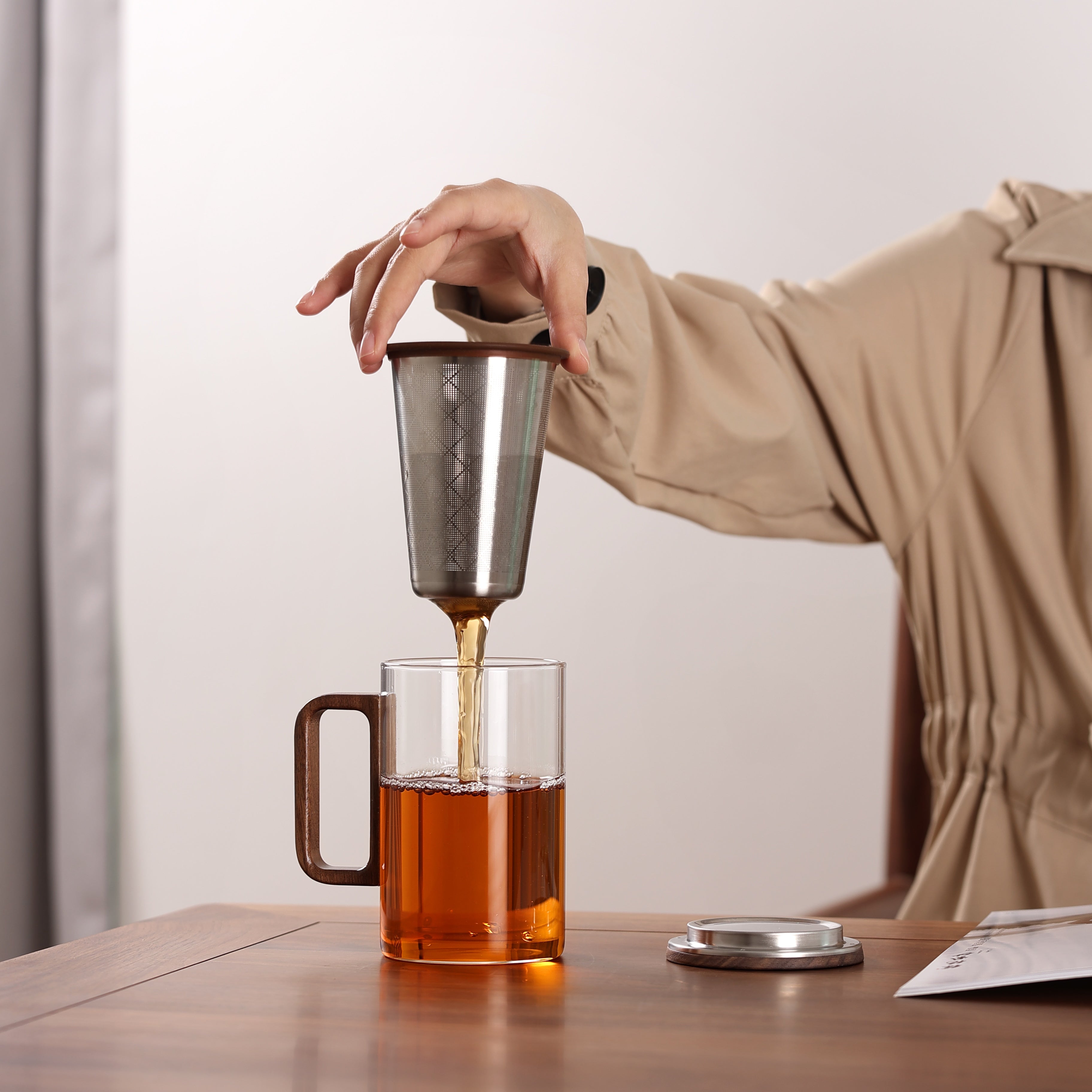 Teetasse Octagon Chestnut (500 ml)