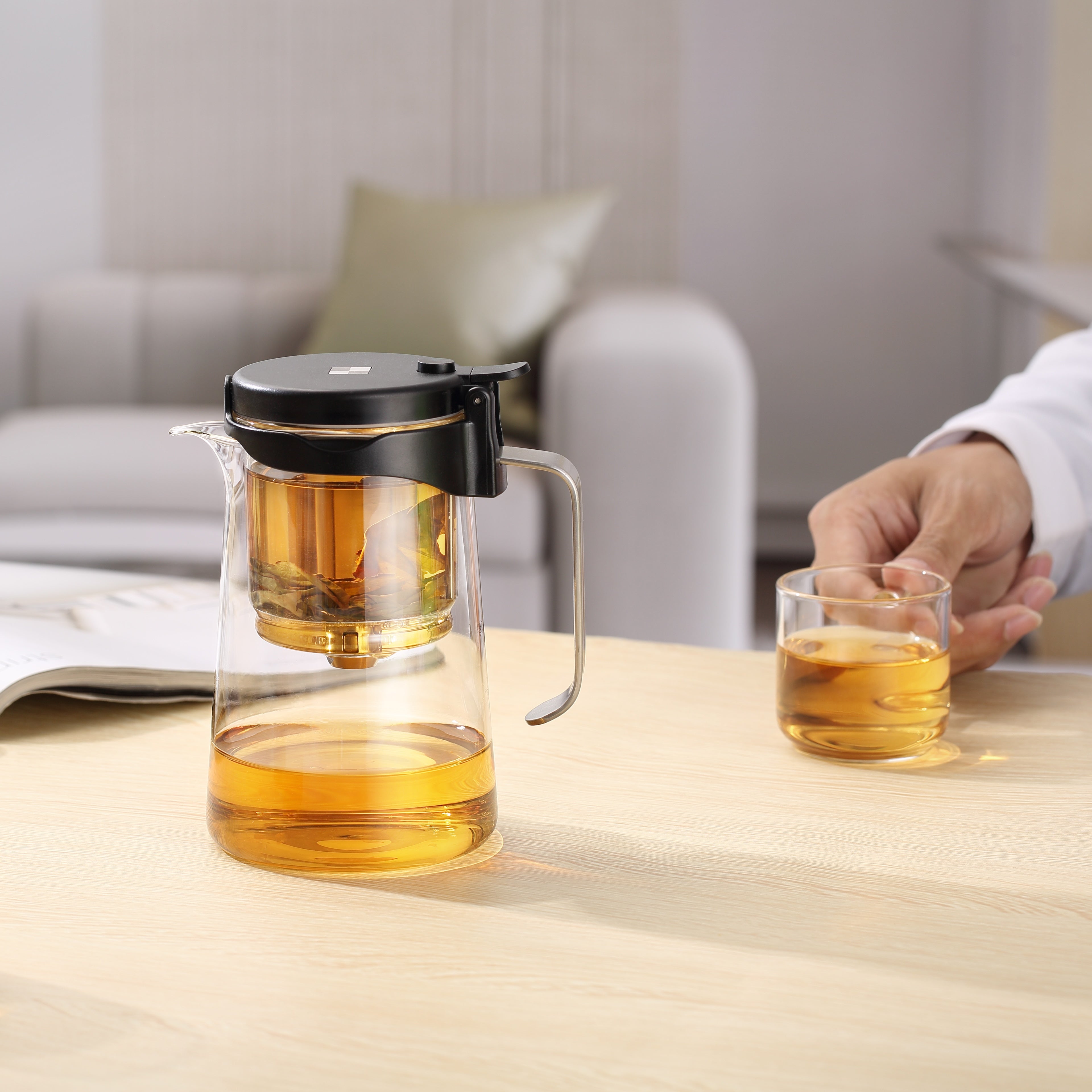 Teekanne Bullet Black (750 ml)