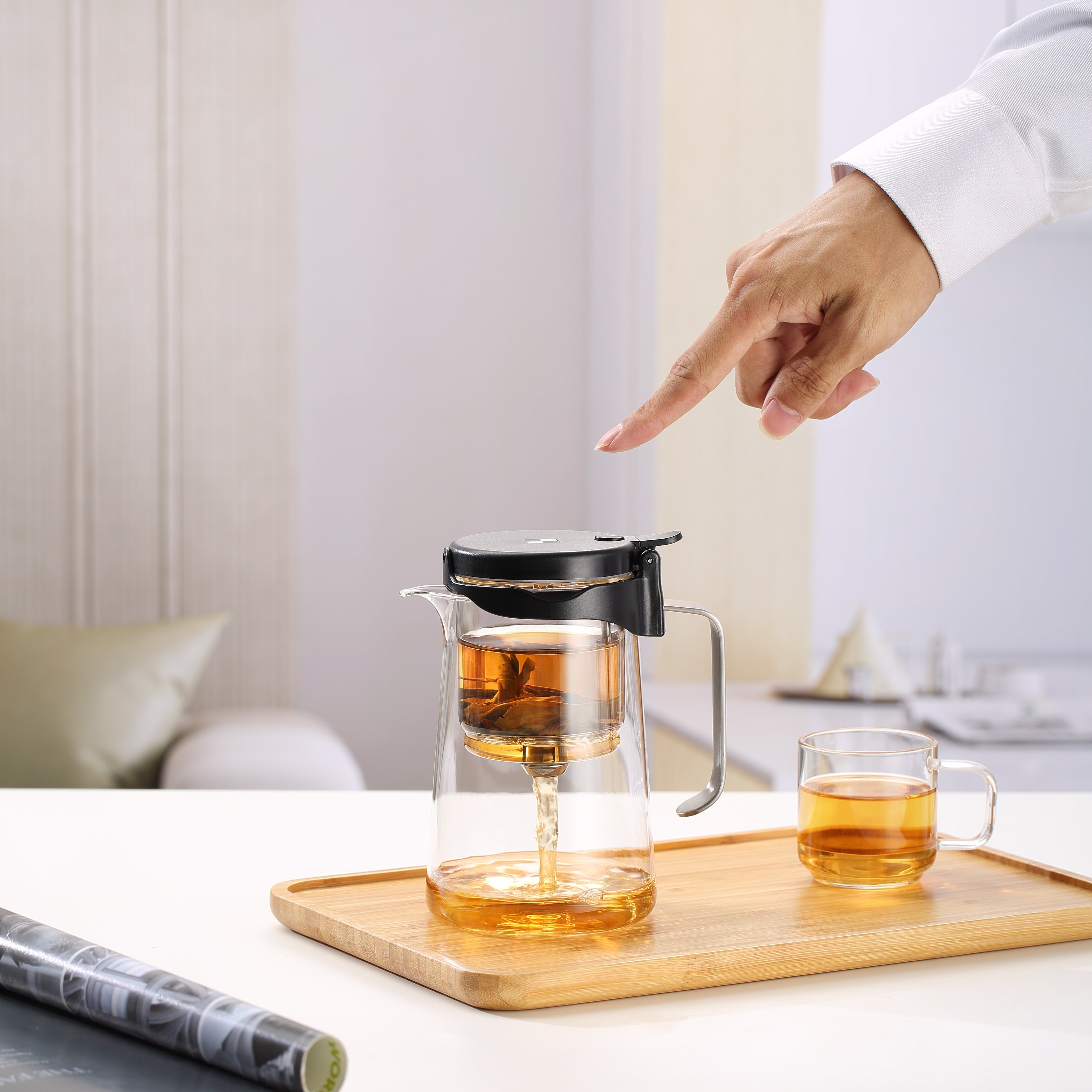 Teekanne Bullet Black (750 ml)