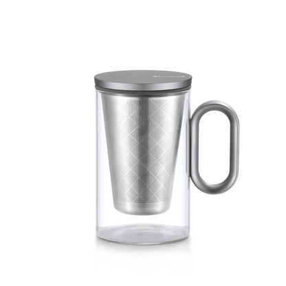 Teetasse Octagon Silver (500 ml)