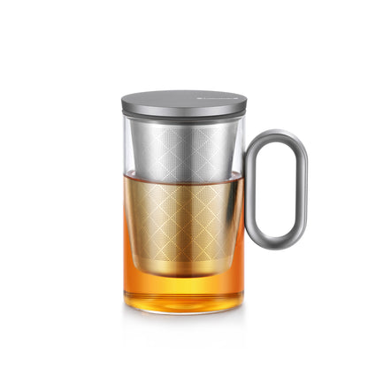 Teetasse Octagon Silver (500 ml)