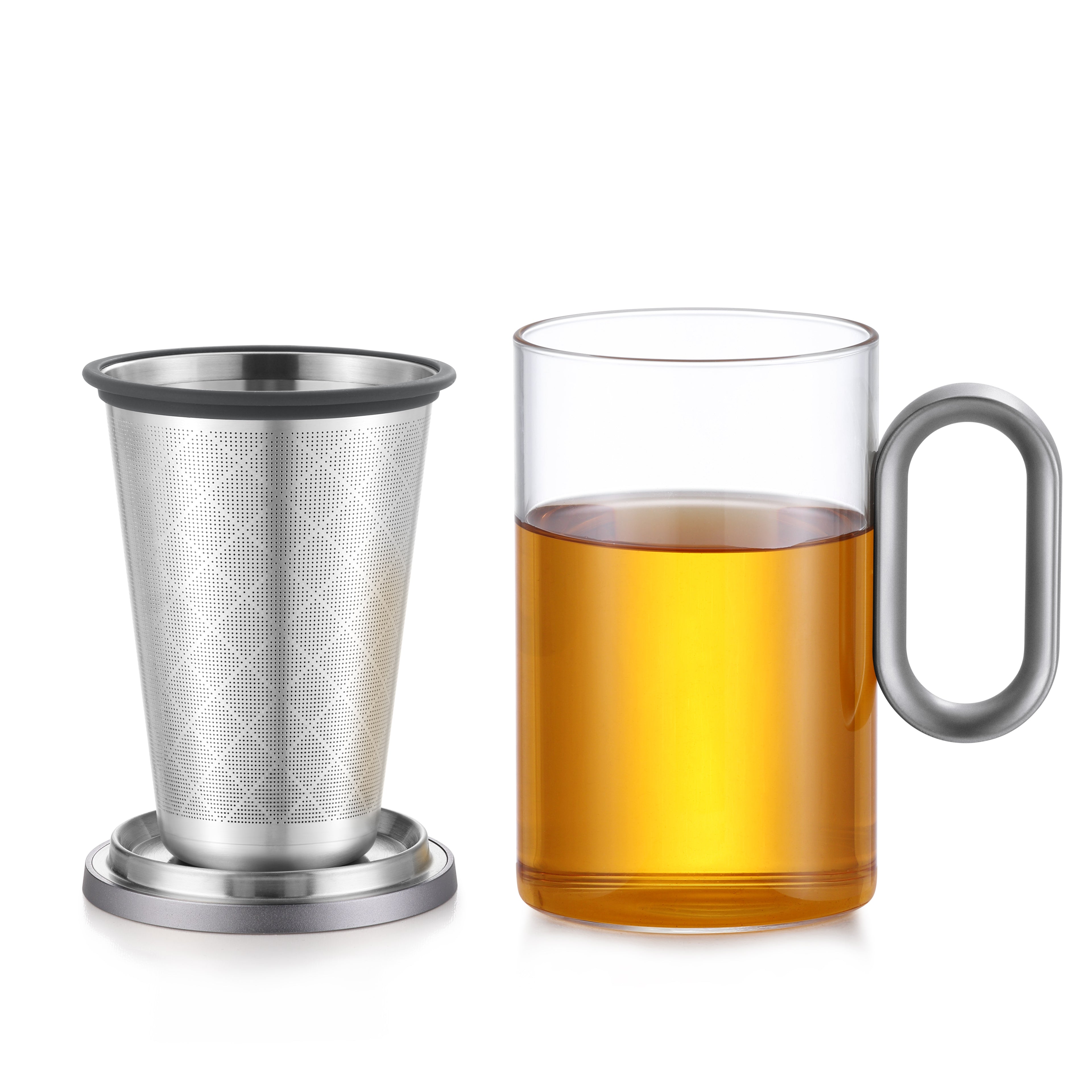 Teetasse Octagon Silver (500 ml)