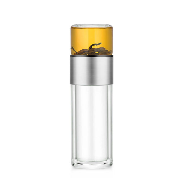 Nomad Transparente Teeflasche (238 ml) - SAMADOYO